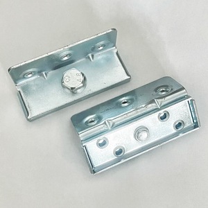 Giường kẹp 90 độ gấp giường bản lề kẽm mạ Sofa khung bản lề đồ nội thất phụ kiện kim loại giường kẹp giường móc khớp bản lề - Product Image 5