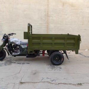 Tricycle de transport motorisé à 2 essieux et 5 roues / Tricycle de transport à benne basculante à 5 roues avec double essieu arrière 250CC - Product Image 4