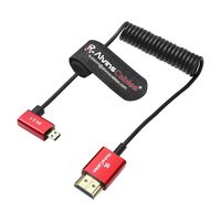 Kabel Alvin 2.1 Mikro Ultra-Tipis Berbentuk Gulungan untuk Kabel Atomos Ninja V 8K 60Hz/4K 120Hz Kamera & Monitor