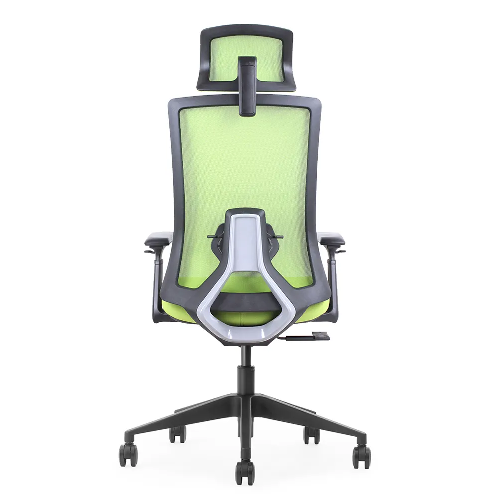 China CEO High-End Design Mesh Adjustable Rolling Office Chair Small Backrest Upholstered Revolving Ergonomic Full Mesh