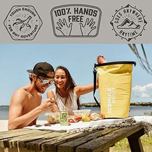 Classic Insulated Backpack Cooler Bag Food Cartoon 600D Insulated Handbag Insulated Waterproof Cooler Collapsible - Product Image 3