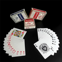 Kartu Permainan Poker Texas Hold'em Kustom yang Penuh Suasana Koboi Barat.