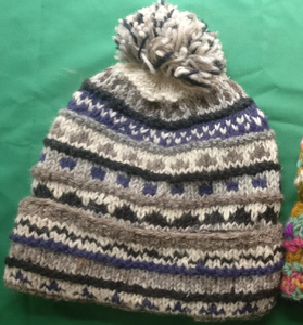 Bennie Tùy Chỉnh Kích Thước Mùa Đông Sọc Mũ Sọ Tay Dệt Kim 100% Mũ Len Cho Du Lịch Hoặc Kinh Doanh Sử Dụng - Product Image 4