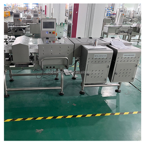 Tốc độ cao và độ chính xác cấp thực phẩm Máy dò kim loại & checkweigher Combo cho bao bì thực phẩm - Product Image 1