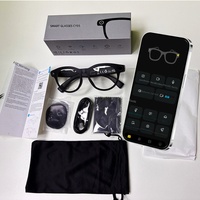 Nouvelles lunettes intelligentes IA transfrontalières avec caméra 8MP, capture photo/vidéo, reconnaissance d'objets par IA, traduction, longue autonomie et commande vocale