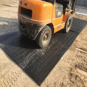 HDPE Temporary Road Panel/Polyethylene Floor Protection Uhmwpe Ground Mats