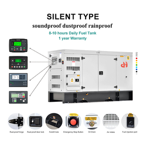 Generador Diésel Silencioso de Alta Potencia de 30KW 40KW 50KW 60KW 80KW, Top 10 en China - Product Image 3