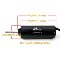 Planche de surf électrique Maytech Hydrofoil 65mm*162mm 65162 Moteur Inrunner 120KV Entièrement étanche 9100W Hélice Produit de surf