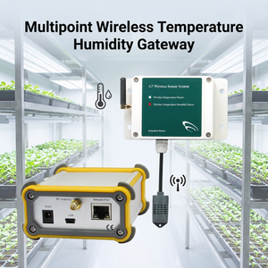 Dispositivos Inteligentes para Agricultura, Sensor Inalámbrico de Temperatura y Humedad de 1200 m, Termómetro, Registrador de Datos - Product Image 1
