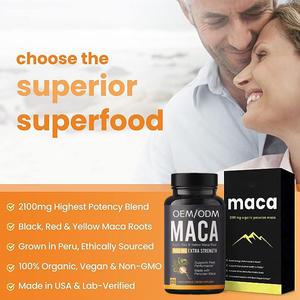 Bio-Supplement Maca Plus Kapseln Starke Männerpillen Maca-Wurzelkapsel - Product Image 6