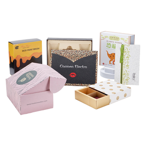 Boîtes d'emballage pliables de luxe personnalisées pour le thé, les cosmétiques, les bijoux, avec votre propre logo, pour l'expédition et la vente en gros - Product Image 2