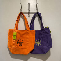 Nouveau sac fourre-tout mini personnalisable - Sac de courses en toile Halloween 2025 pour un usage quotidien en supermarché et aux marchés du dimanche