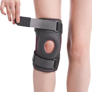 Neopreen Nylon Kniepatella Pads Kniebrace Compressie Kniemouwen Met Verstelbare Bandjes En Zijstabilisatoren - Product Image 5
