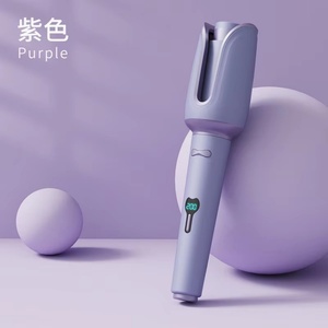 Rizador de Pelo Giratorio, Rizador de Pelo de Plástico de Marca Privada, Rizador de Pelo Automático Rosa - Product Image 4