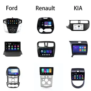 One-stop Shopping Car Dvd Player Frame For Ford Renault Kia Touch Screen Navigation Panel Radio Frame Android Radio Fascia