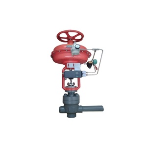 วาล์วควบคุมไดอะแฟรมนิวแมติกสแตนเลสแบบมีหน้าแปลนพร้อมตัวควบคุมตำแหน่ง - Product Image 6