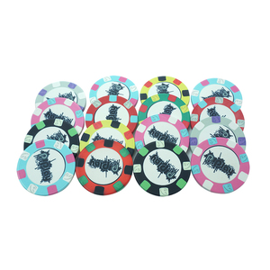 Jetons de <span class=keywords><strong>poker</strong></span> de casino de <span class=keywords><strong>prix</strong></span> usine de conception libre jeton de <span class=keywords><strong>jeu</strong></span> en matériau céramique 39*3.5mm sans valeur jetons accessoires de casino - Product Image 3