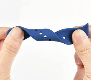 Correa de silicona para <span class=keywords><strong>Apple</strong></span> <span class=keywords><strong>Watch</strong></span>, banda de reloj de moda lavable, al por mayor, 12, 3, 4, 5, 6, 38, 40, 42 <span class=keywords><strong>y</strong></span> 44 mm - Product Image 2