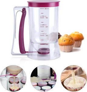 Utensilios de Repostería, Dispensador Manual de Masa para Muffins, Cupcakes, Waffles, Crepas y Panqueques, de Plástico, Comercial - Product Image 5