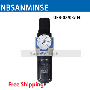 Regulador de Presión de Filtro de Aire NBSANMINSE UFR 43, Unidad de Tratamiento de Fuente Neumática de Alta Presión - Product Image 2