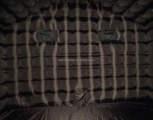 Özel siyah büyük 20ft taşınabilir parti LED aydınlatma şişme gece kulübü - Product Image 5