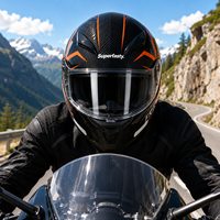 Modèle le plus vendu des quatre saisons avec livraison mondiale, casque de moto universel unisexe pour jeunes, personnalisé, de luxe, en ABS