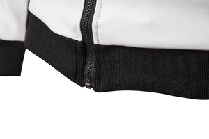 Giacca 2026 <span class=keywords><strong>uomo</strong></span> di capodanno in pelle sintetica-cappotto colletto alto 5XL taglie forti, abbinamento colori, abbigliamento moda - Product Image 6