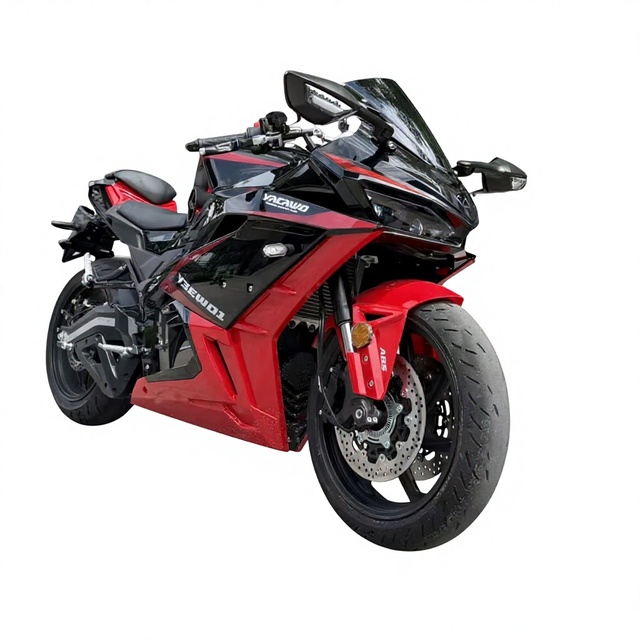 Lithium Battery Racing Motorcycle 72V 10KW 150km/h High Speed 200km Endurance High Performance E-Scooter