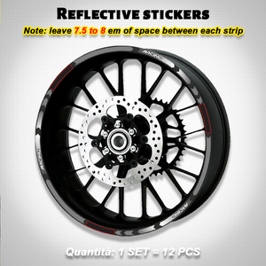 Pegatinas reflectantes para llantas de motocicleta, accesorios para motocicleta Honda HRC <span class=keywords><strong>REPSOL</strong></span> CBR 250 400 600 900 929 <span class=keywords><strong>1000</strong></span> <span class=keywords><strong>RR</strong></span>, 17 pulgadas - Product Image 6