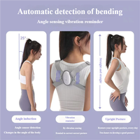 Nouvelle Arrivée Ceinture Correctrice de Posture Intelligente Réglable Respirante Confortable pour Hommes Design Portable pour Soulager les Douleurs Dorsales