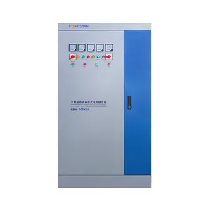 Estabilizador de voltaje automático de compensación AVR 100kva 200kva 500kva protector de voltaje trifásico
