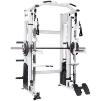 Vente chaude Commercial Unisexe Métal Smith Machine Gym Fitness Équipement pour Épaule Poitrine Formation Squat Bancs D'exercice Racks