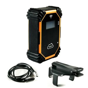 อุปกรณ์ระบบลาดตระเวนพร้อม Wifi Cloud Sync ตัวเรือน ABS กันน้ำ ปุ่ม SOS ดีไซน์สีส้มดำ - Product Image 2