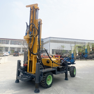 200M Boordiepte Pneumatische Wielboorinstallatie Voor Waterputboorinstallatie Aangedreven Door Dieselmotor Te Koop - Product Image 2