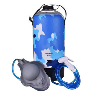 Sac d'eau multifonctionnel en PVC de 12 L pour le camping en plein air en été, sans énergie <span class=keywords><strong>solaire</strong></span>, pour la baignade et la <span class=keywords><strong>douche</strong></span> en plein air - Product Image 6