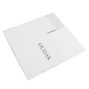 3 capas blanco cajas de cartón corrugado de correo fácil romper la línea de embalaje <span class=keywords><strong>caja</strong></span> de cartón de envío con cinta adhesiva - Product Image 6
