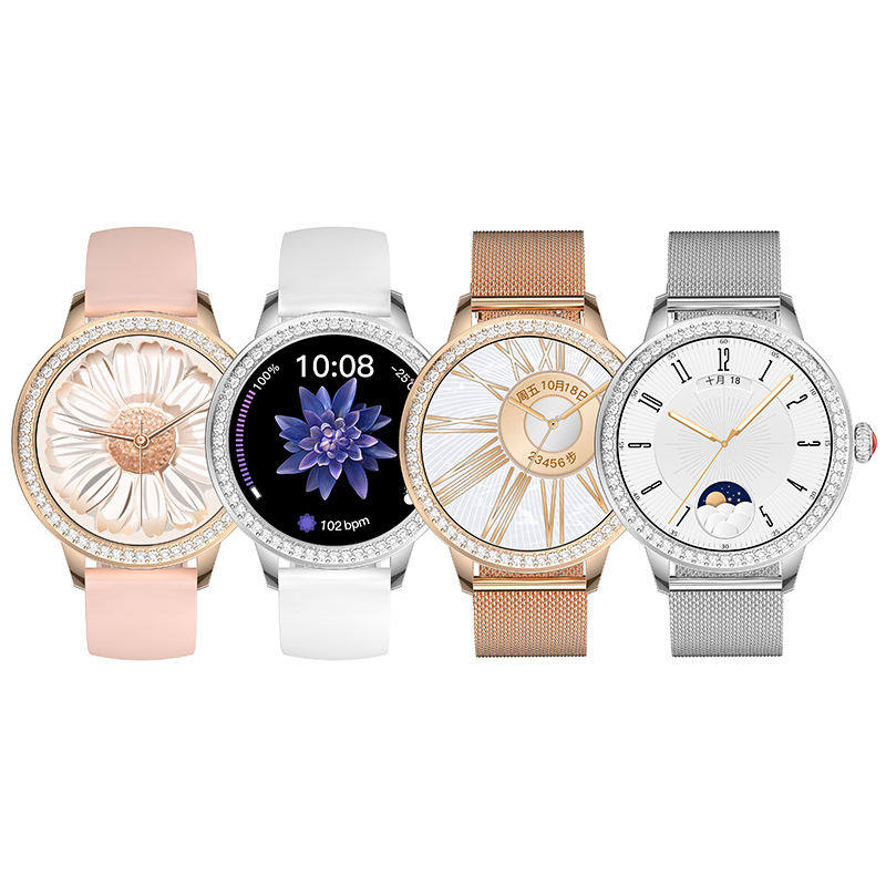 2026 TK26 Female Smart Watch 1.26Inch Slim Lightweight Waterproof BT Call Women's Health Heart Rate Fashion Lady's Smartwatch