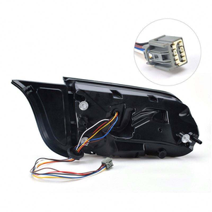 ไฟท้าย LED สำหรับรถมัสแตง ปี 2015-2019 เลนส์ใส รุ่นใหม่ อัพเกรด ไฟเดย์ไลท์  แบบเสียบใช้งานได้ทันที กันน้ำ 12V ของใหม่ - Product Image 2