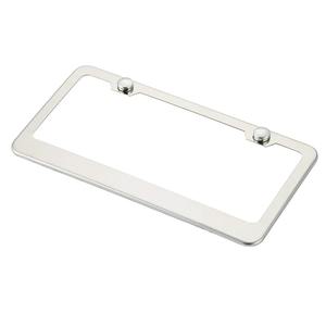 Cadre de <span class=keywords><strong>plaque</strong></span> <span class=keywords><strong>d</strong></span>'<span class=keywords><strong>immatriculation</strong></span> personnalisé en acier inoxydable et alliage de zinc pour la taille américaine - Product Image 2