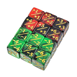 Juego de Dados Acrílicos para Enseñanza de Operaciones Matemáticas de Suma y Resta - Product Image 2