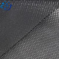 Tissu en maille 100% polyester tissé, 250 g/m², respirant, antibactérien, à pois, certifié OEKO-TEX pour sacs, chaussures, sellerie automobile