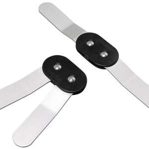 <span class=keywords><strong>Rodillera</strong></span> articulada con correa ajustable y estabilizadores <span class=keywords><strong>laterales</strong></span> de rótula, y coderas y protectores <span class=keywords><strong>laterales</strong></span> antideslizantes - Rodilleras <span class=keywords><strong>para</strong></span> alivio del dolor - Product Image 4