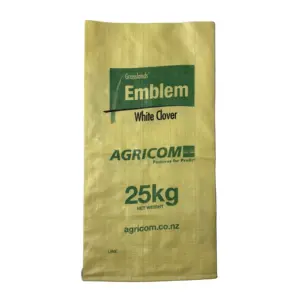 Fabricant de sacs tissés en PP 25kg 50kg sacs d'emballage alimentaire en polypropylène de haute qualité sacs de récolte de grains de maïs