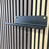 Akupanel Accessoire Cintre en acier Crochets en U Clip de montage Tableau magnétique Étagère d'affichage pour panneaux muraux en bois à lattes acoustiques insonorisées