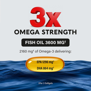 Usine OEM/ODM fournissant des compléments alimentaires pour adultes, capsules d'huile de poisson oméga-3, sans sucre ajouté, naturelles. - Product Image 4