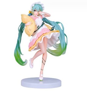 Muñeca de PVC QVersion Unisex de 14 <span class=keywords><strong>Años</strong></span>, Snow Miku, Japón, No Game No Life, Anime, Dibujos Animados, Figura de Acción, Talla M, DX034, Sin Original - Product Image 5