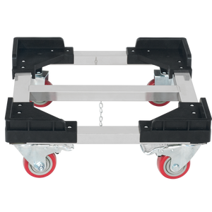 Caja de rotación de PCB de coche de <span class=keywords><strong>tortuga</strong></span> plana antiestática de fácil operación plataforma transportadora de acero inoxidable con carro plano de cuatro ruedas - Product Image 5