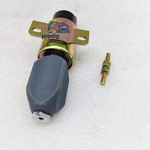 Solenoide de Parada 3864274 para Excavadora E70B, Solenoide de Corte de Combustible de 24V para 320C S6K E200B 6CT 8.3 - Product Image 5