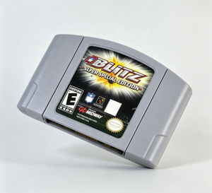 Cartouche de jeu rétro Blitz Silver édition spéciale pour <span class=keywords><strong>Nintendo</strong></span> <span class=keywords><strong>64</strong></span> version américaine NTSC, carte de jeu vidéo en plastique - Product Image 4