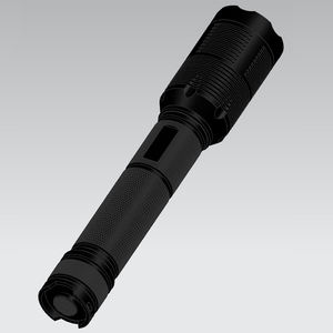 <span class=keywords><strong>Linterna</strong></span> Táctica Recargable USB con Luz Láser de Largo Alcance, Cuerpo de Aluminio, Impermeable y con Clasificación IP65 para Uso en Exteriores - Product Image 3